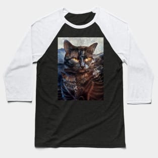 Armored knight cat: Sire Baseball T-Shirt